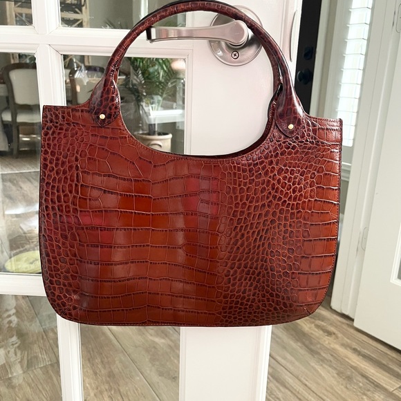 forth & Towne Handbags - NEW Forth & Towne Anthropologie croc embossed purse handbag genuine leather